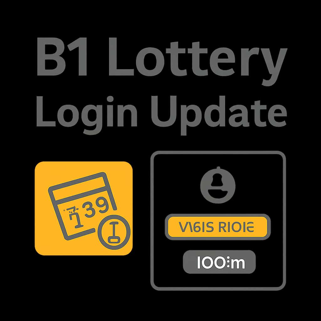 An educational diagram on B1 Lottery Login Update.