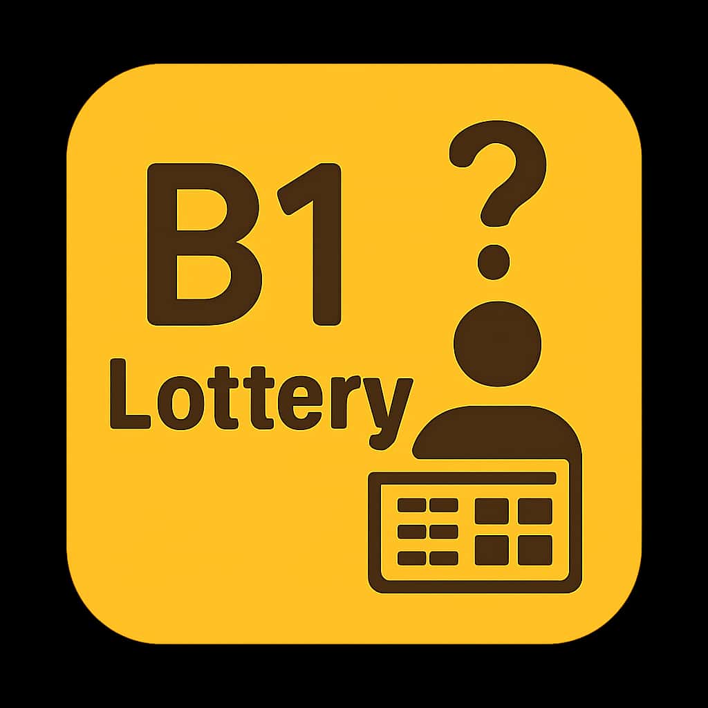 An icon symbolizing the guidance for B1 Lottery account recovery.